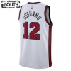 Camiseta Niños NBA Chicago Bulls Ayo Dosunmu 12 2022-23 Nike City Edition Blanco Swingman